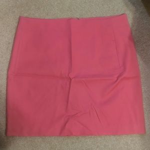 NWOT LOFT hot pink skirt